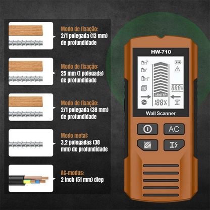 Detecte Pro - detetor compacto