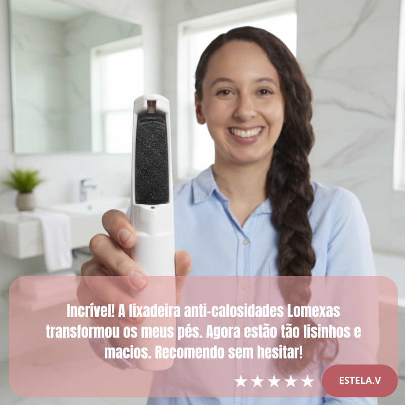 Lixadeira anti-calo